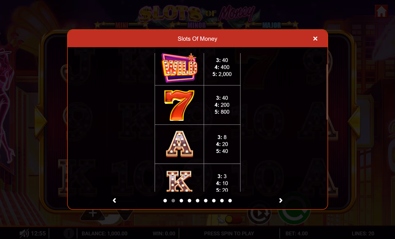 Slots of Money artwork